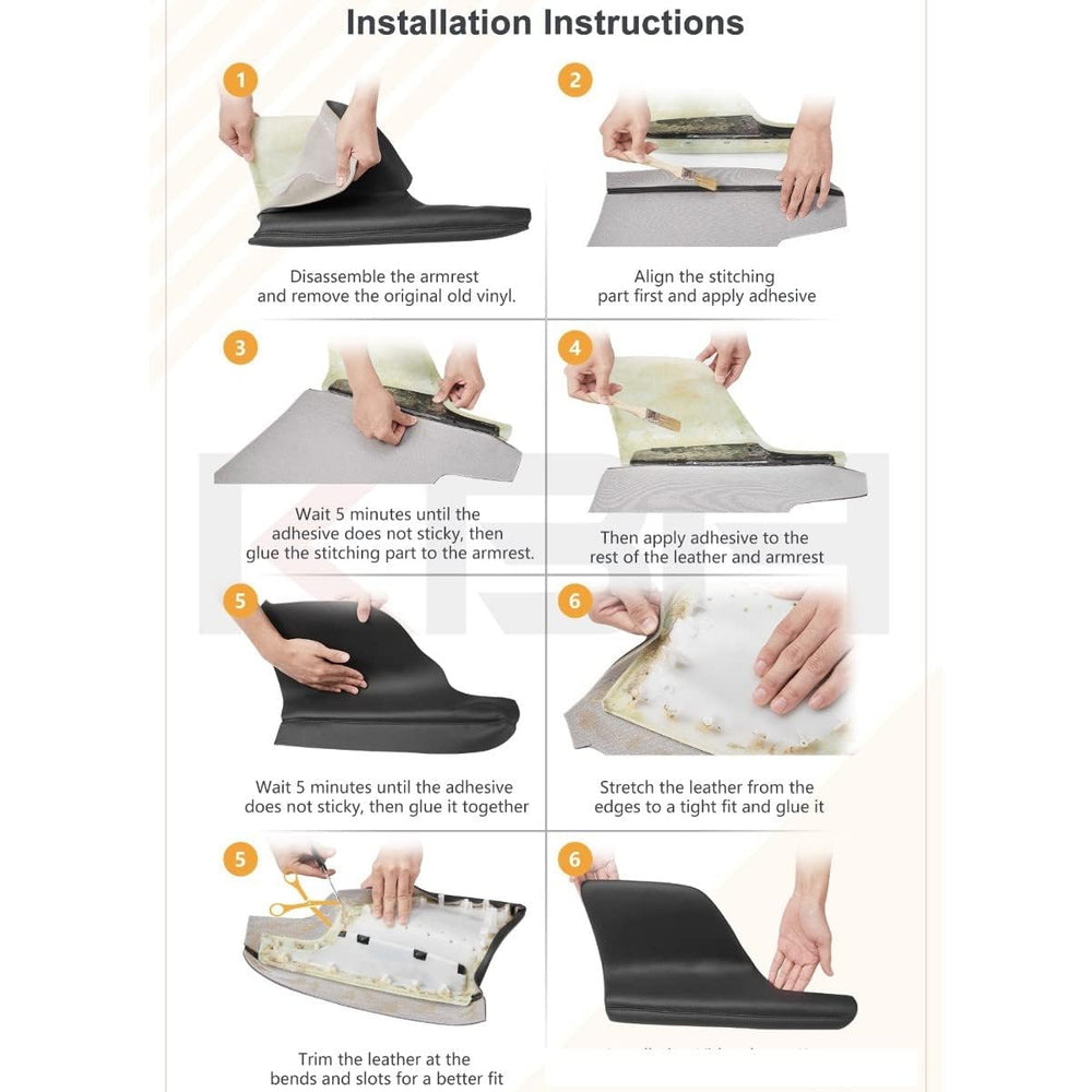 KBH driver-side armrest installed demonstrating improved comfort and appearance