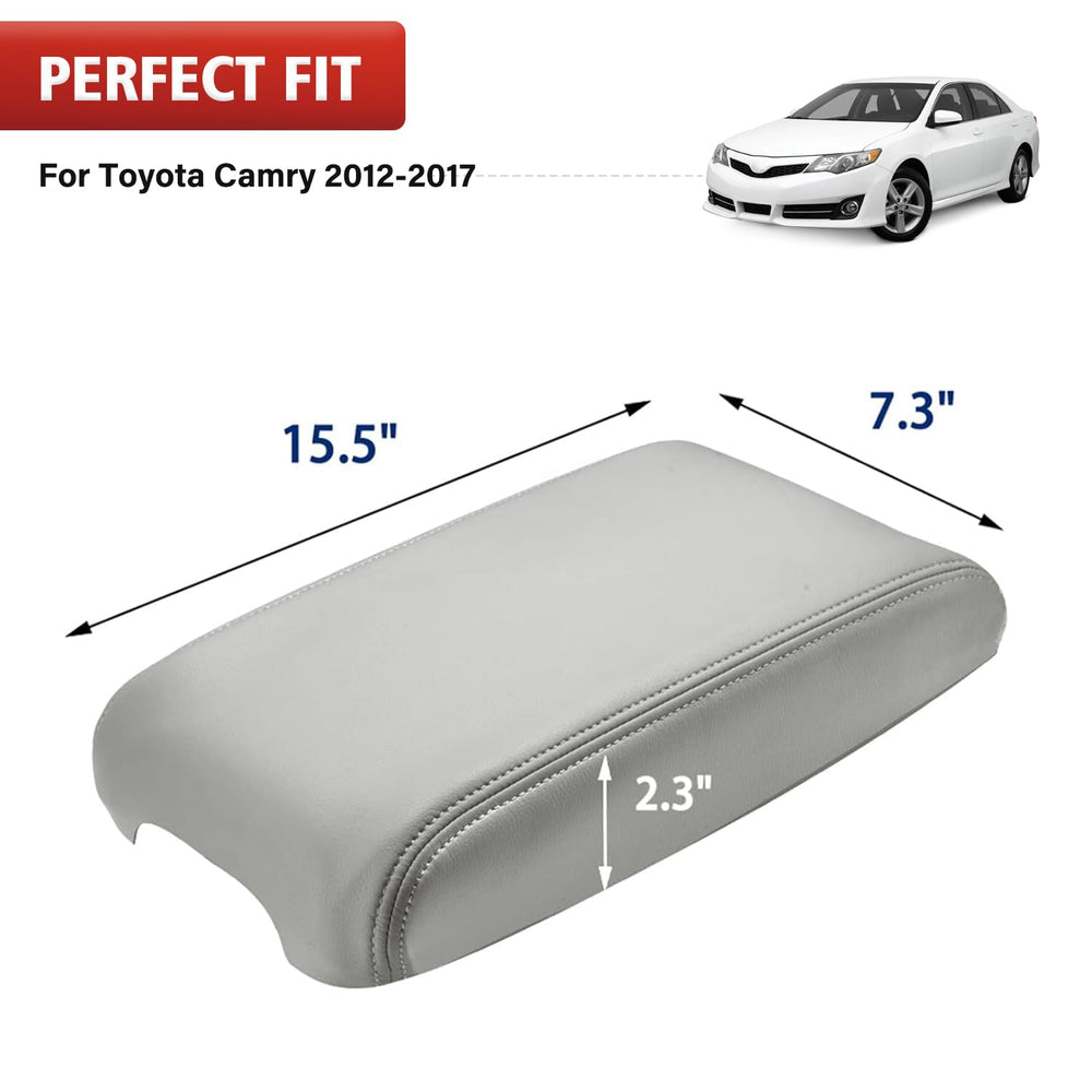 KBH armrest cover next to a ruler for size and scale guidance before installation