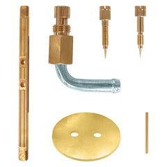KCFJW2025 detail of 90° metal swivel fitting highlighting secure connection benefit