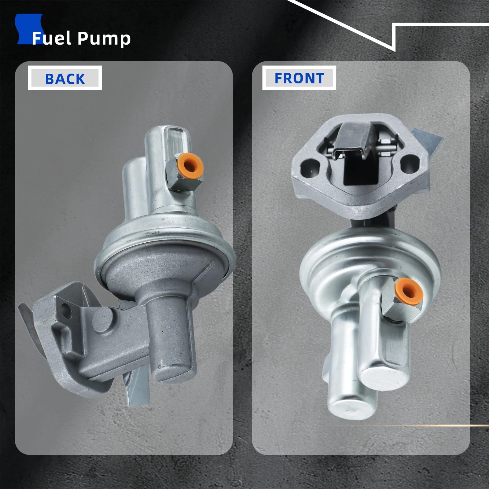 KD KISONIED fuel pump backside connector and feed point for reliable attachment