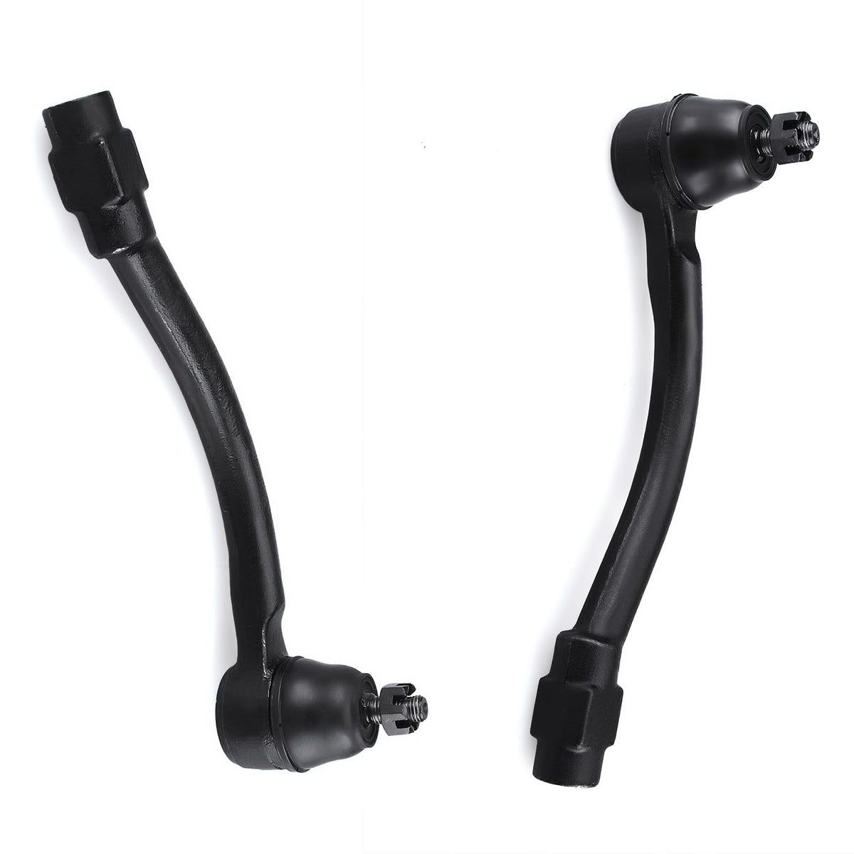 KDSA front outer tie rod set in packaging showing inclusion and fitment benefit