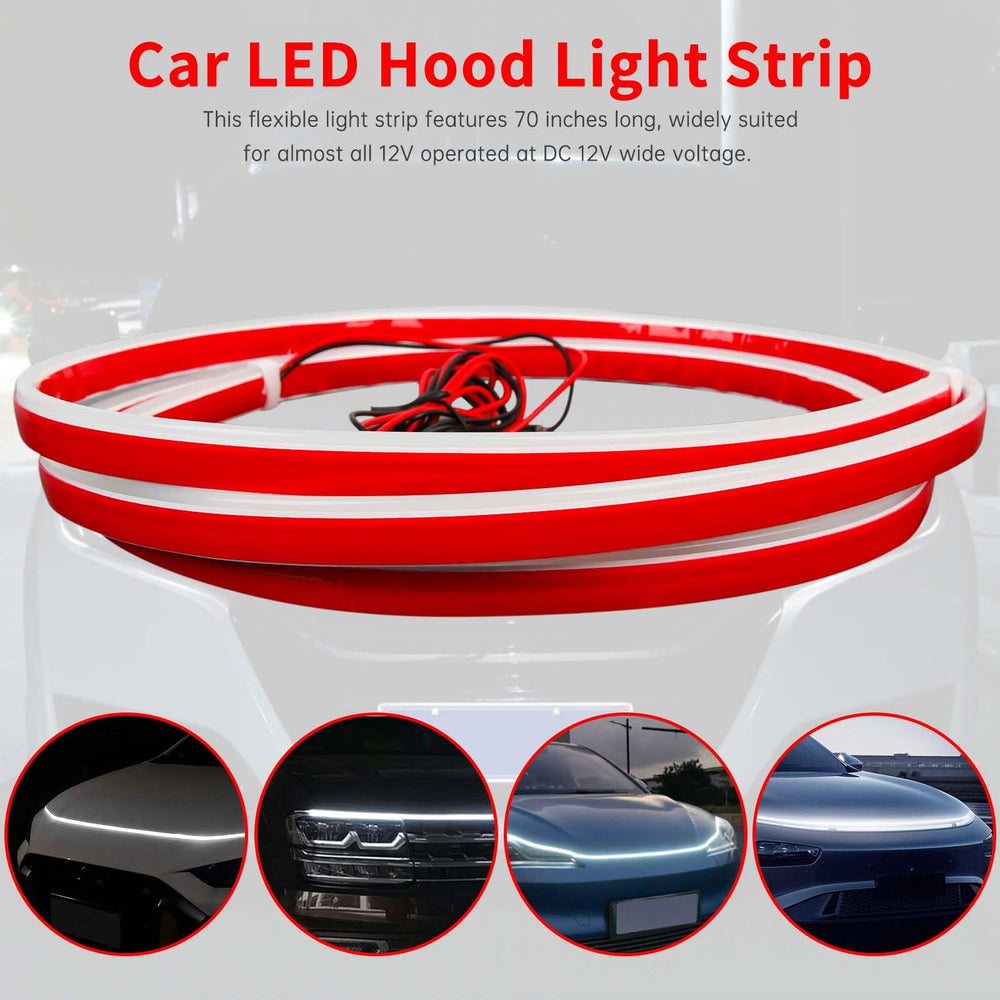 keepdsgn LED strip showing dynamic scan start-up effect for eye-catching ignition animation