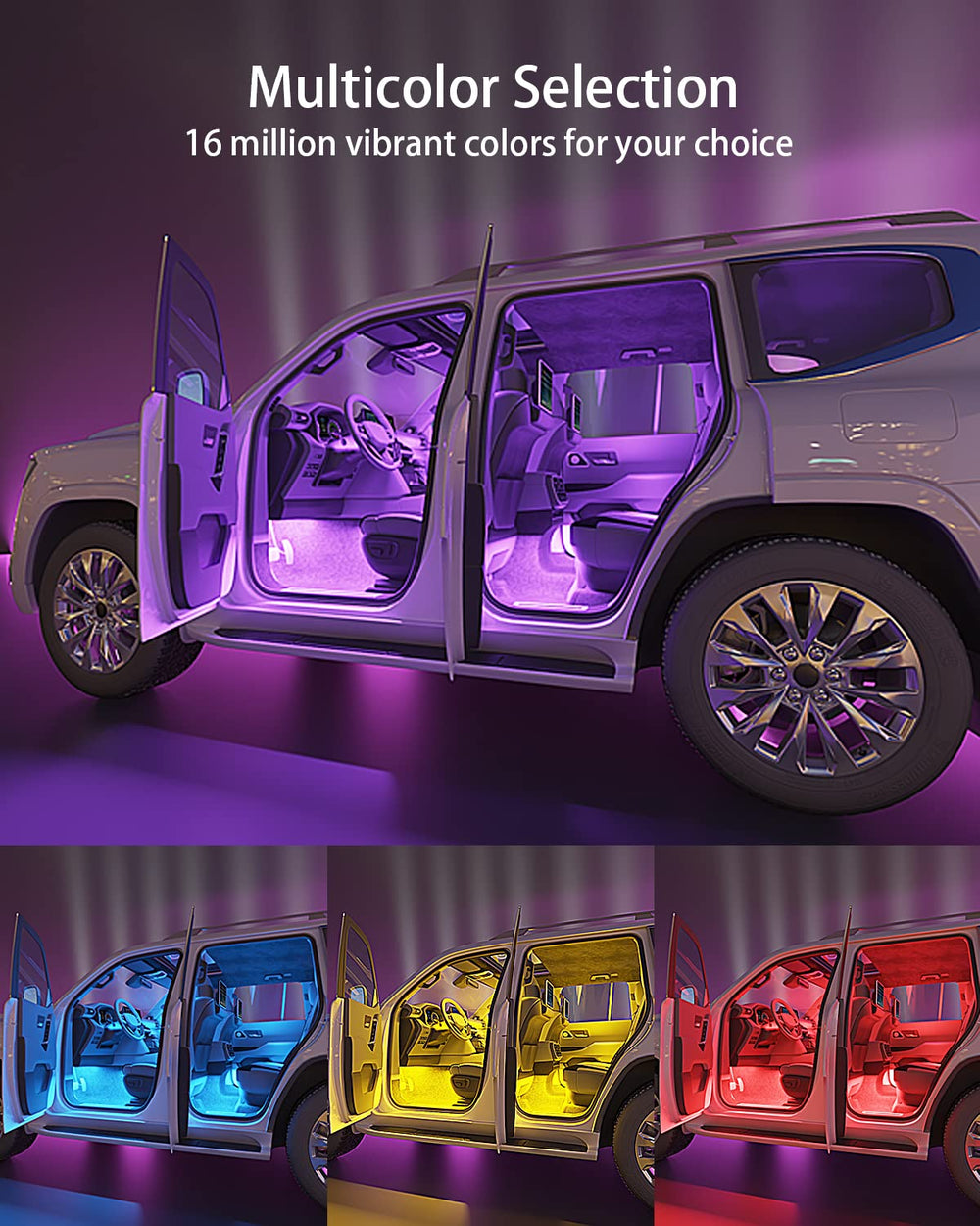 Keepsmile LED strip close-up showing flexible design and bright colors