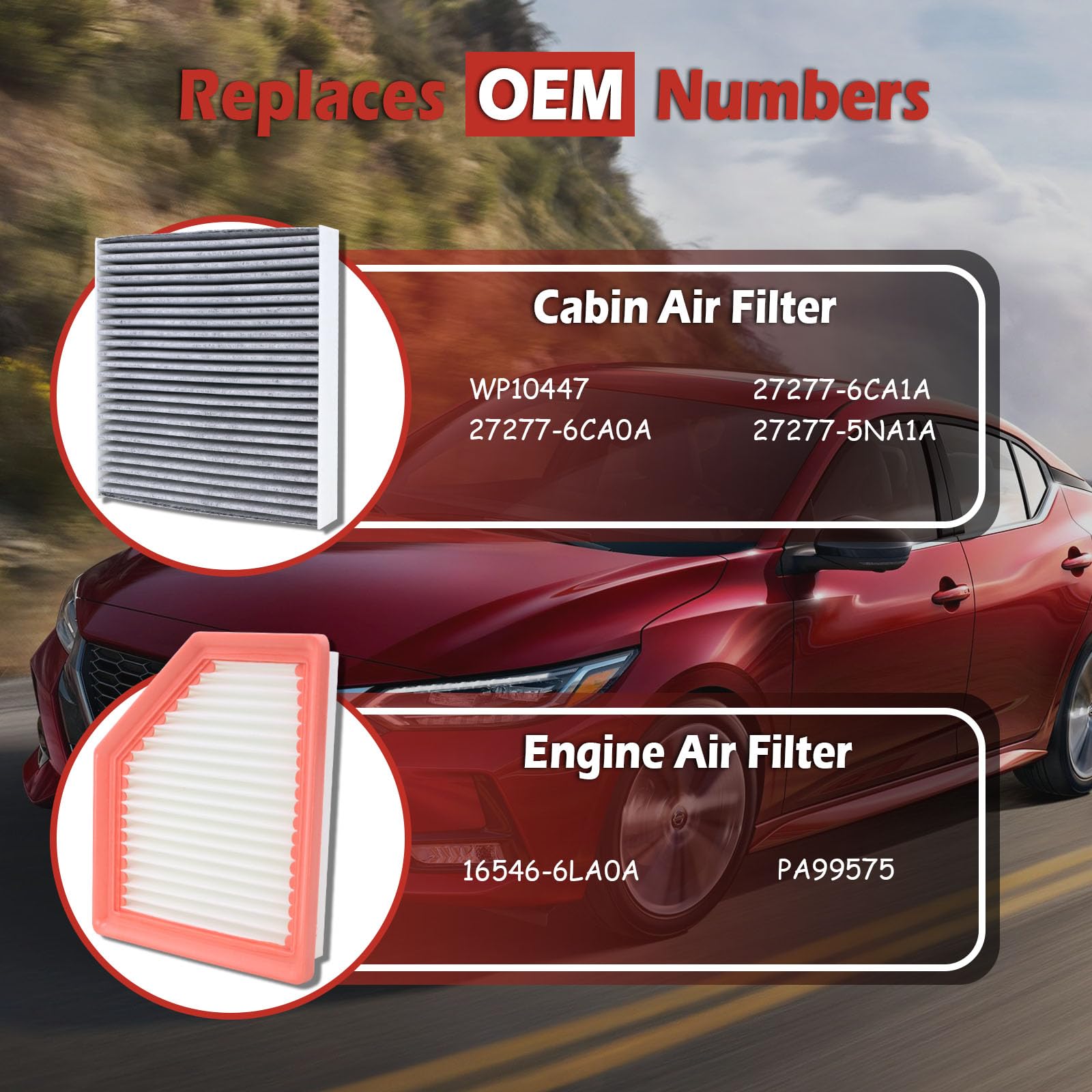 Kefly cabin filter close-up showing fiber media improving cabin air quality