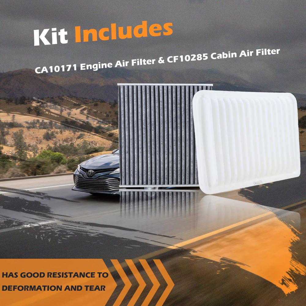 Kefly cabin filter installed behind glovebox showing simple access and fresher cabin benefit