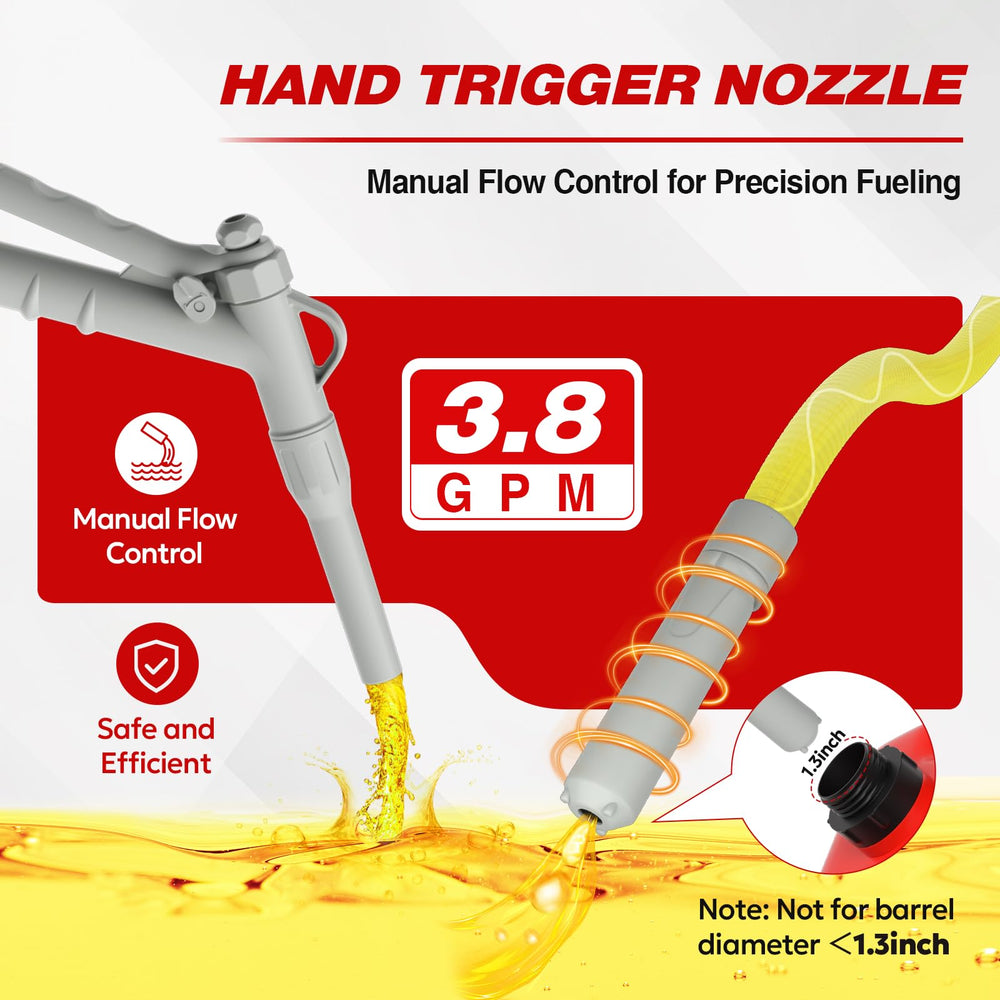 keimi nozzle closeup with trigger for precise flow control and safety