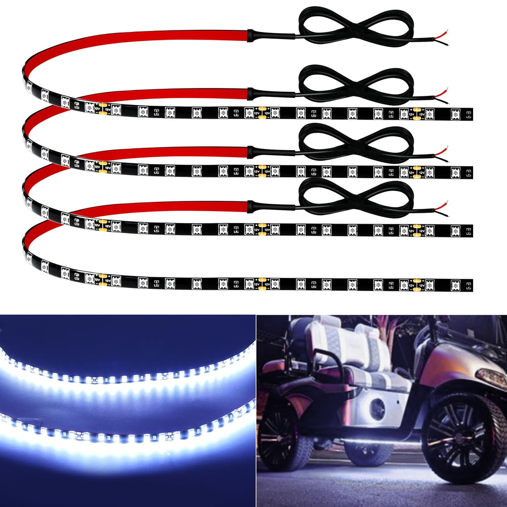 Keiurot front packaging showing 24-inch LED strip and kit benefit durable lighting