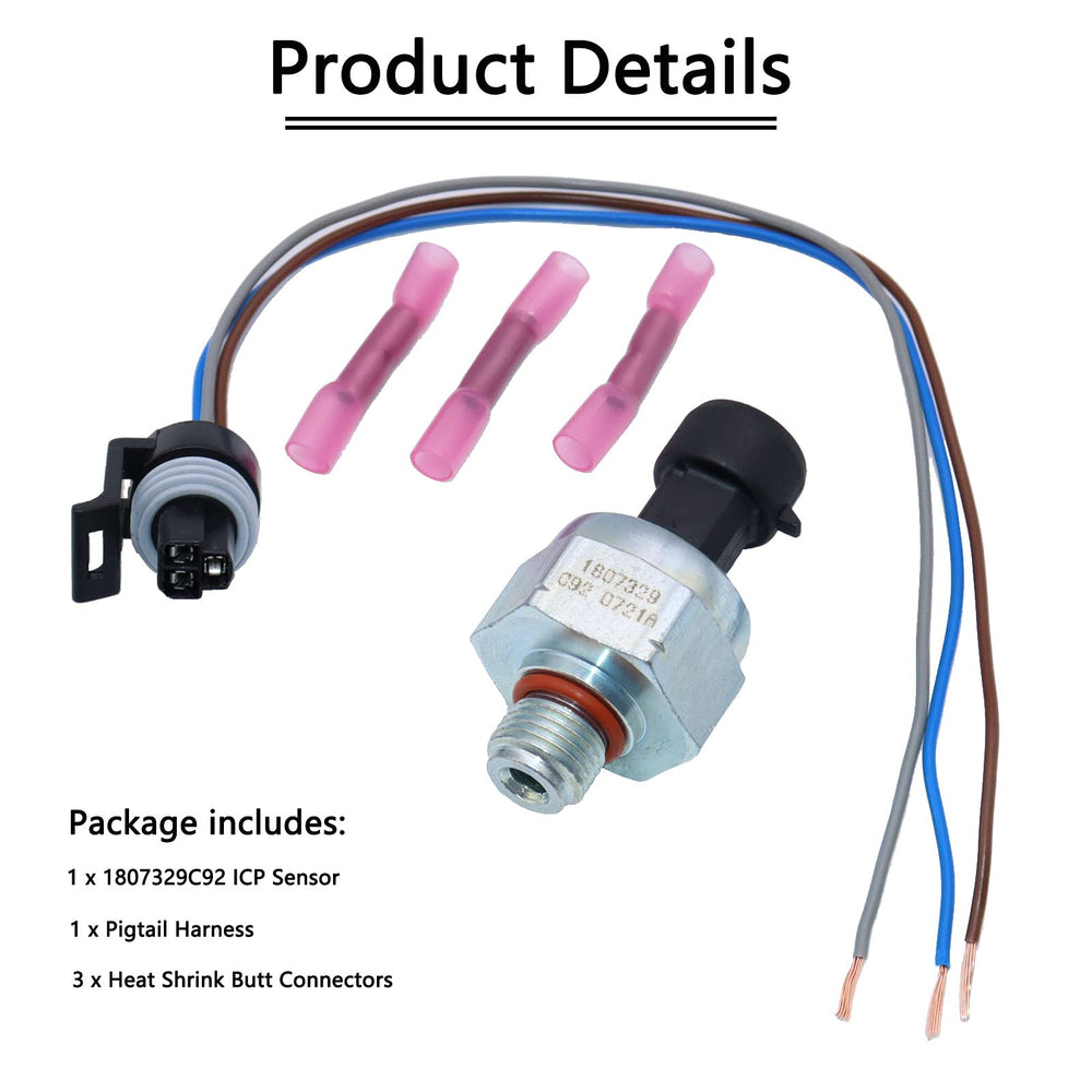 KEJSTED ICP kit complete contents showing sensor and pigtail for straightforward swap