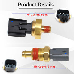 KEJSTED oil pressure sensor close-up showing connector and durable housing for reliable signals