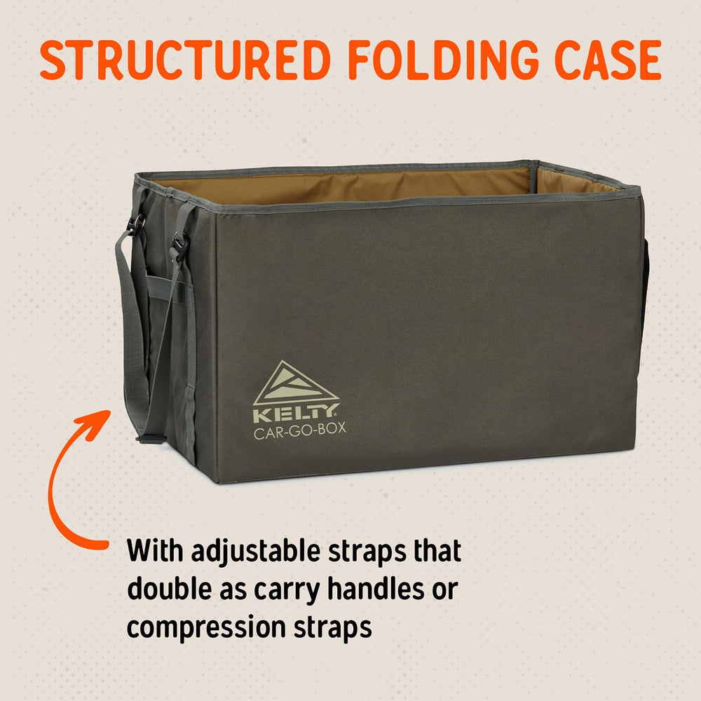 Kelty close-up of a single pod highlighting reinforced handles and full-zip opening for convenience