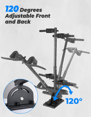 KEMIMOTO close-up of adjustable U-shaped bracket showing secure height customization