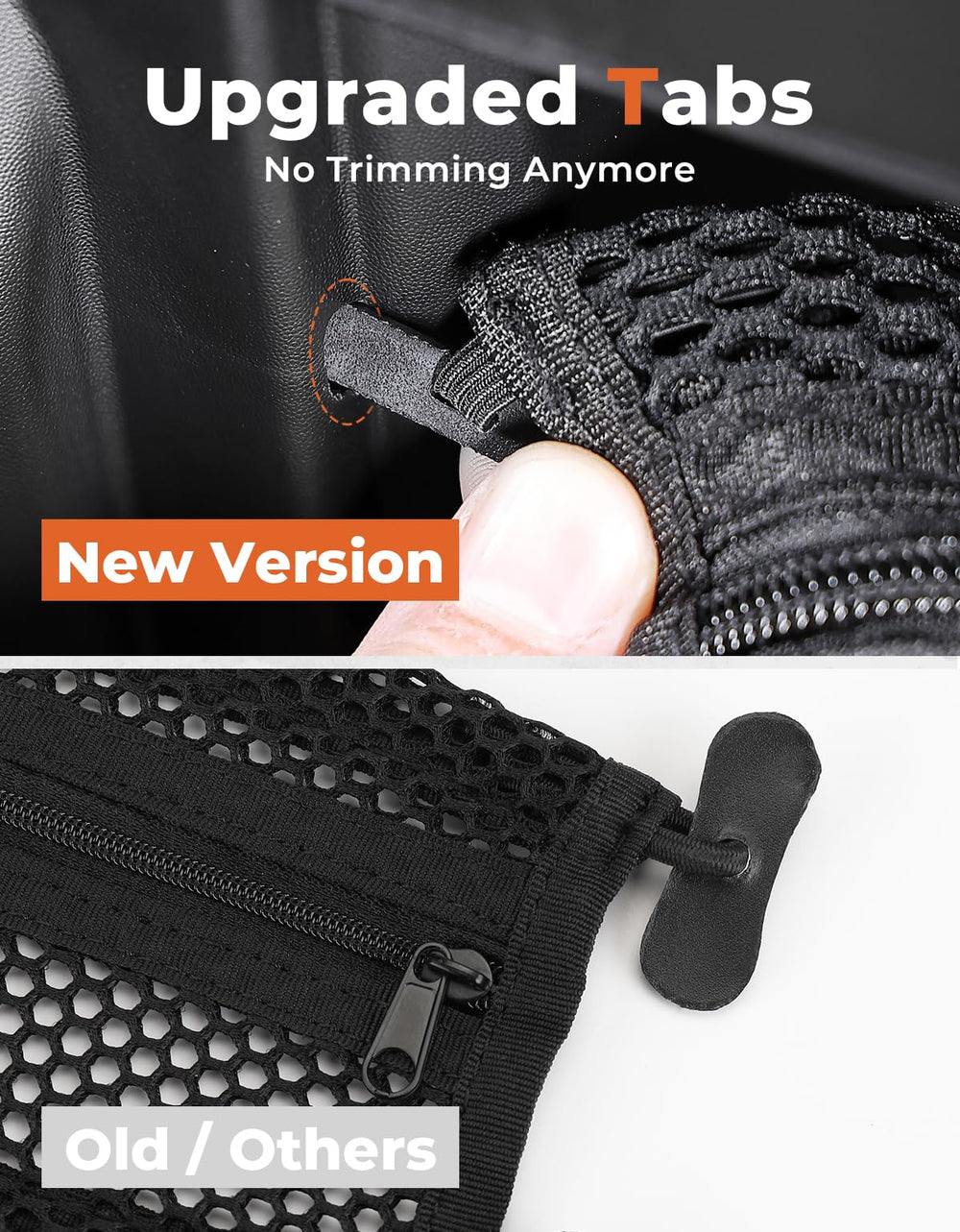 KEMIMOTO centered zipper open showing fast access benefit