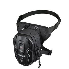 KEMIMOTO front view of thigh bag showing protective shape and quick access