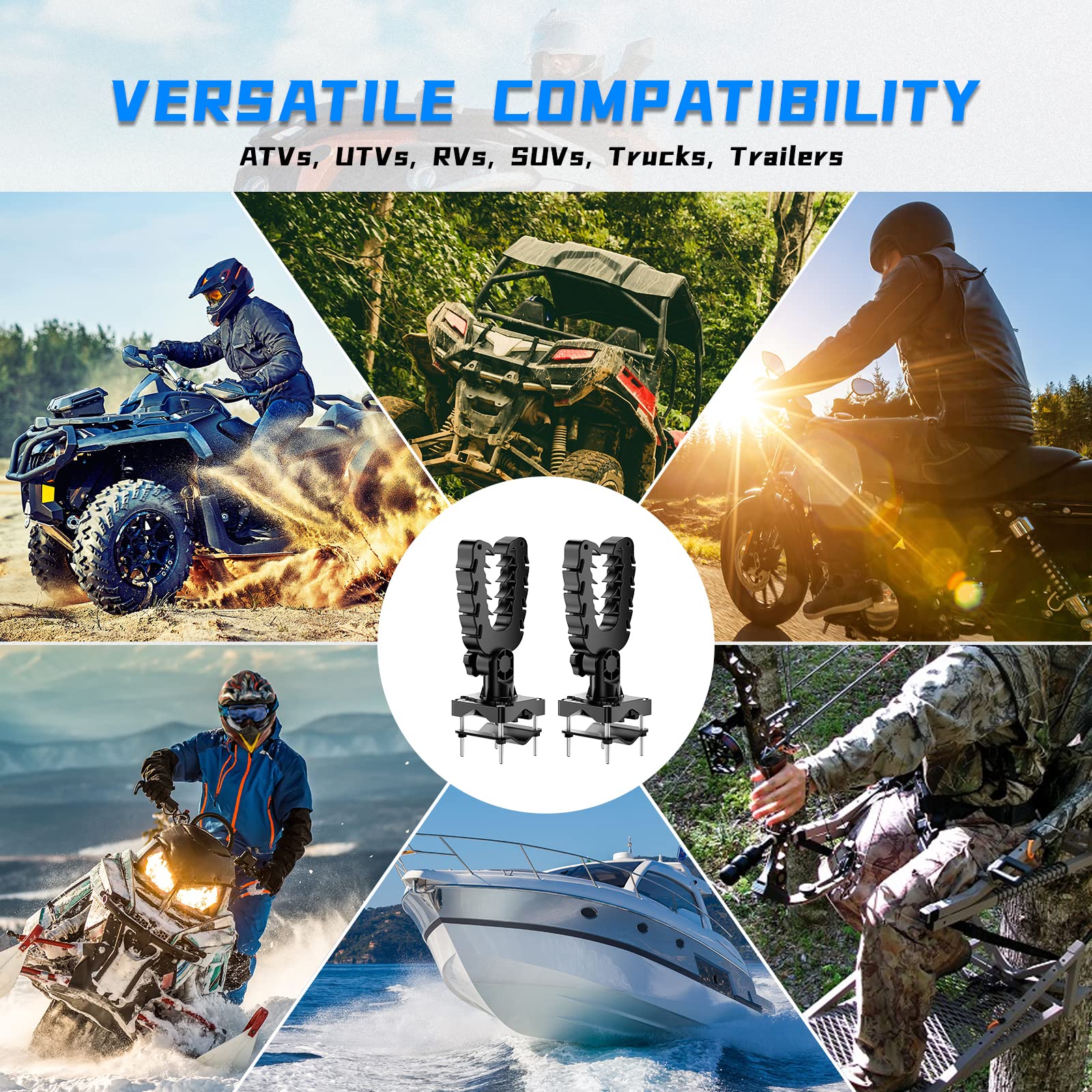 KEMIMOTO installed on snowmobile showing versatile vehicle use