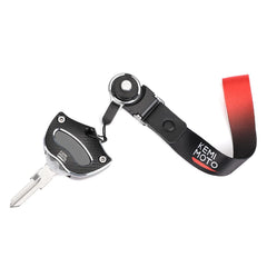 KEMIMOTO front view of aluminum key holder showing sleek design and secure fit