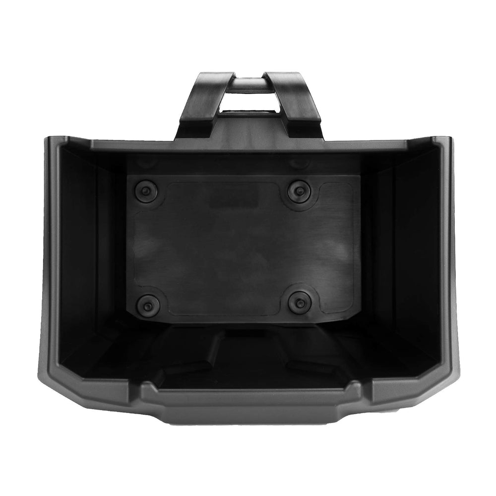 KEMIMOTO lifestyle image in Defender on trail showing practical on‑ride storage