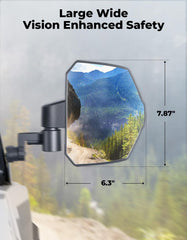 KEMIMOTO mounted on Polaris General side view demonstrating fitment