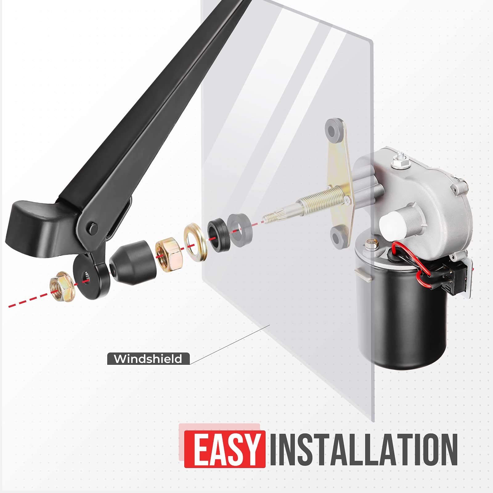 KEMIMOTO mounted on UTV header panel demonstrating installation option