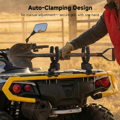 KEMIMOTO mounted on UTV rail for quick-access storage benefit