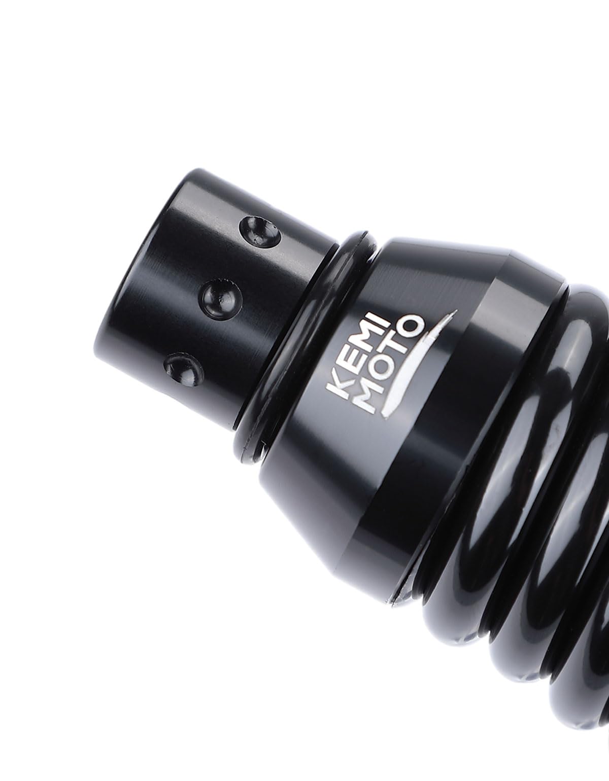 KEMIMOTO black powder coat finish resisting scratches and corrosion