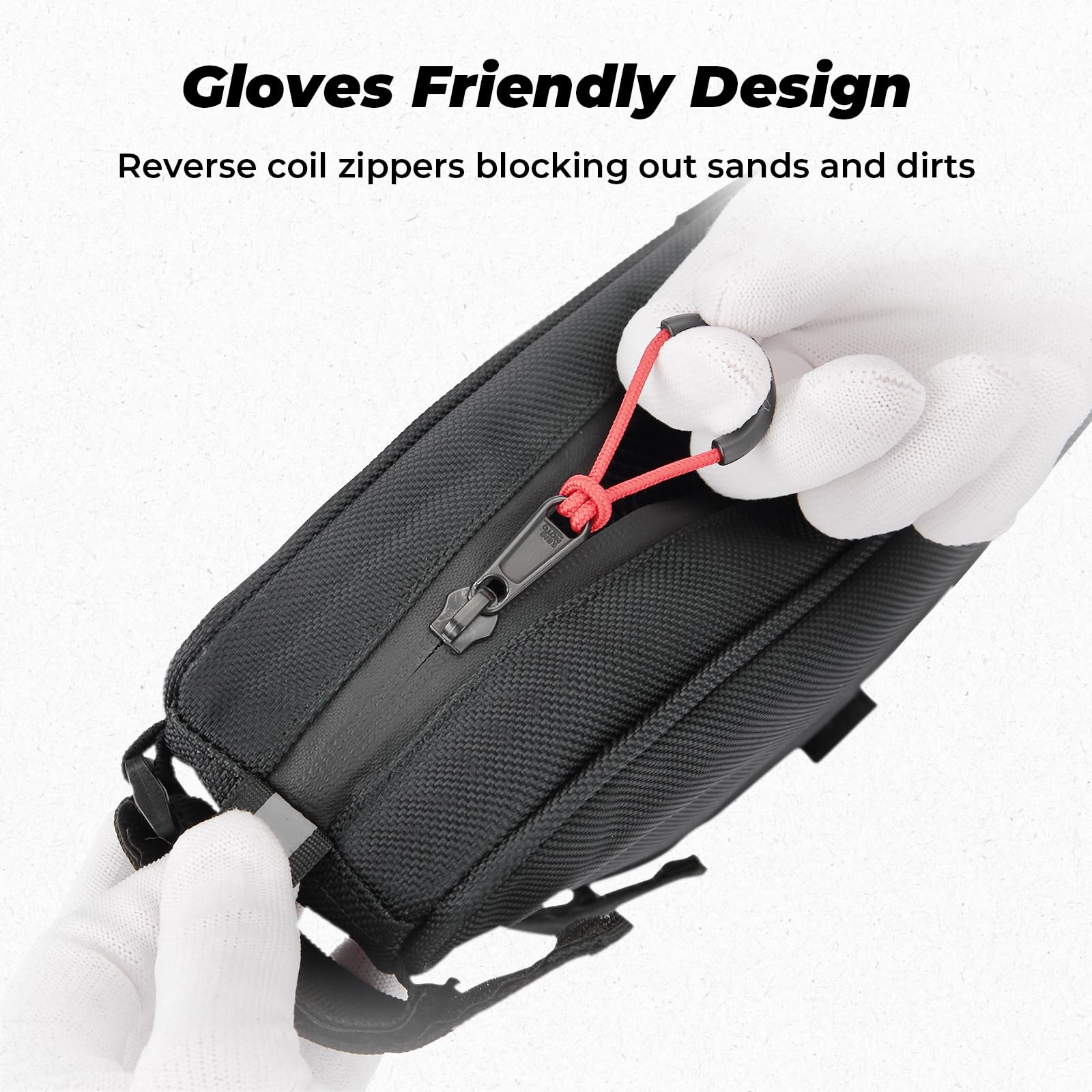 KEMIMOTO padded interior protecting phone and glasses from impacts