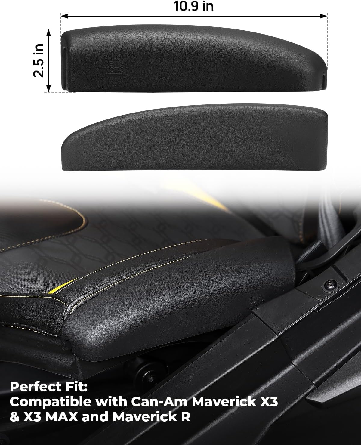 KEMIMOTO lifestyle shot inside Maverick showing passenger comfort