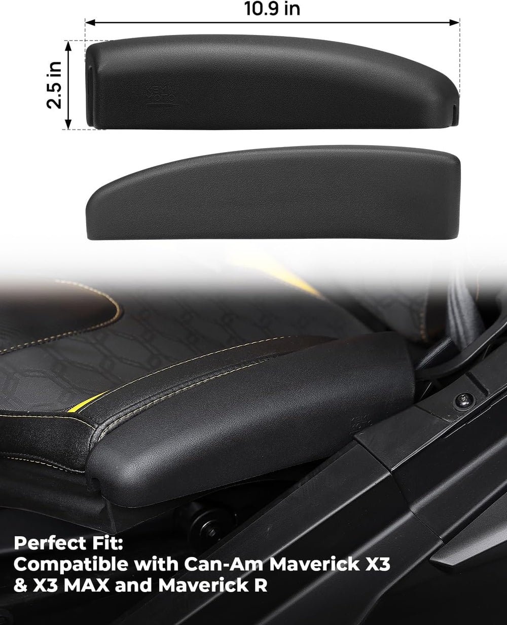 KEMIMOTO lifestyle shot inside Maverick showing passenger comfort