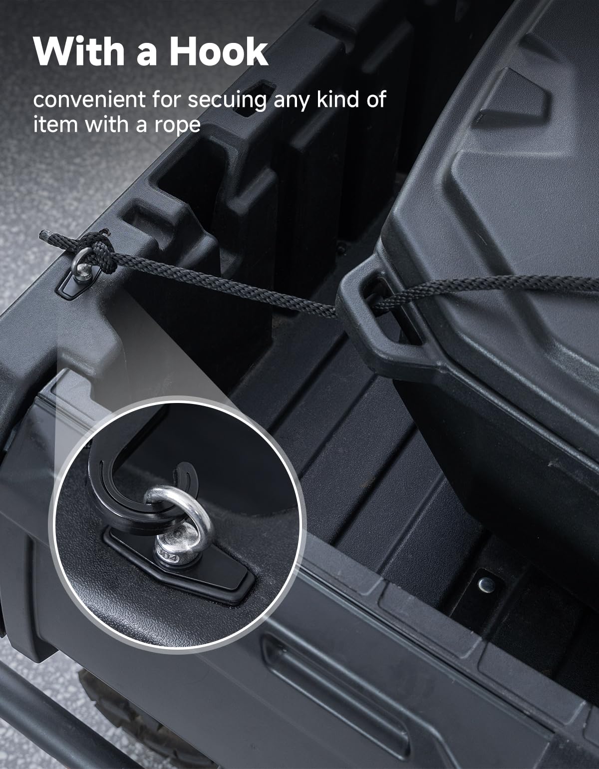 KEMIMOTO anchor beside ruler showing M8 size and fit verification benefit