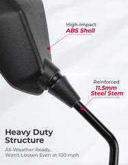 KEMIMOTO stem threaded M8 M10 close-up for secure mounting benefit
