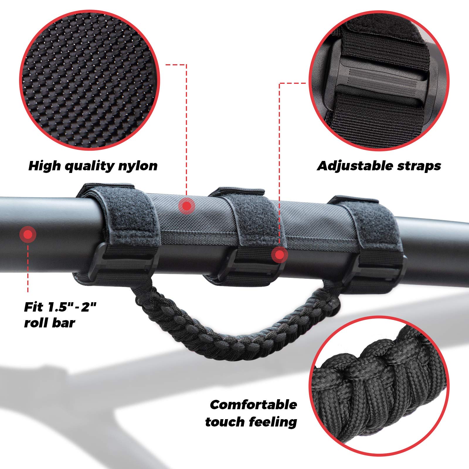 KEMIMOTO strap and buckle detail demonstrating secure, non-slip fastening