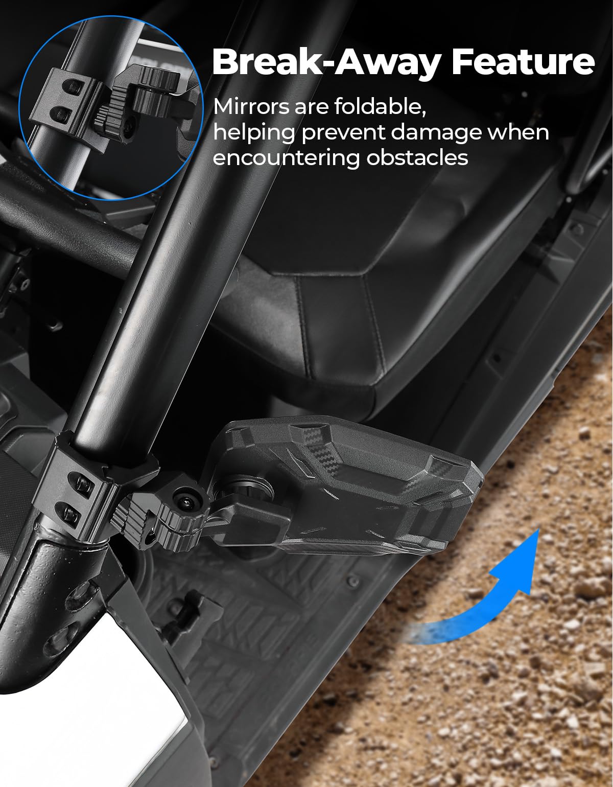 KEMIMOTO three-axis adjustment detail enabling precise viewing angle