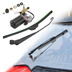 KEMIMOTO front assembly showing compact motor and arm, improving UTV visibility