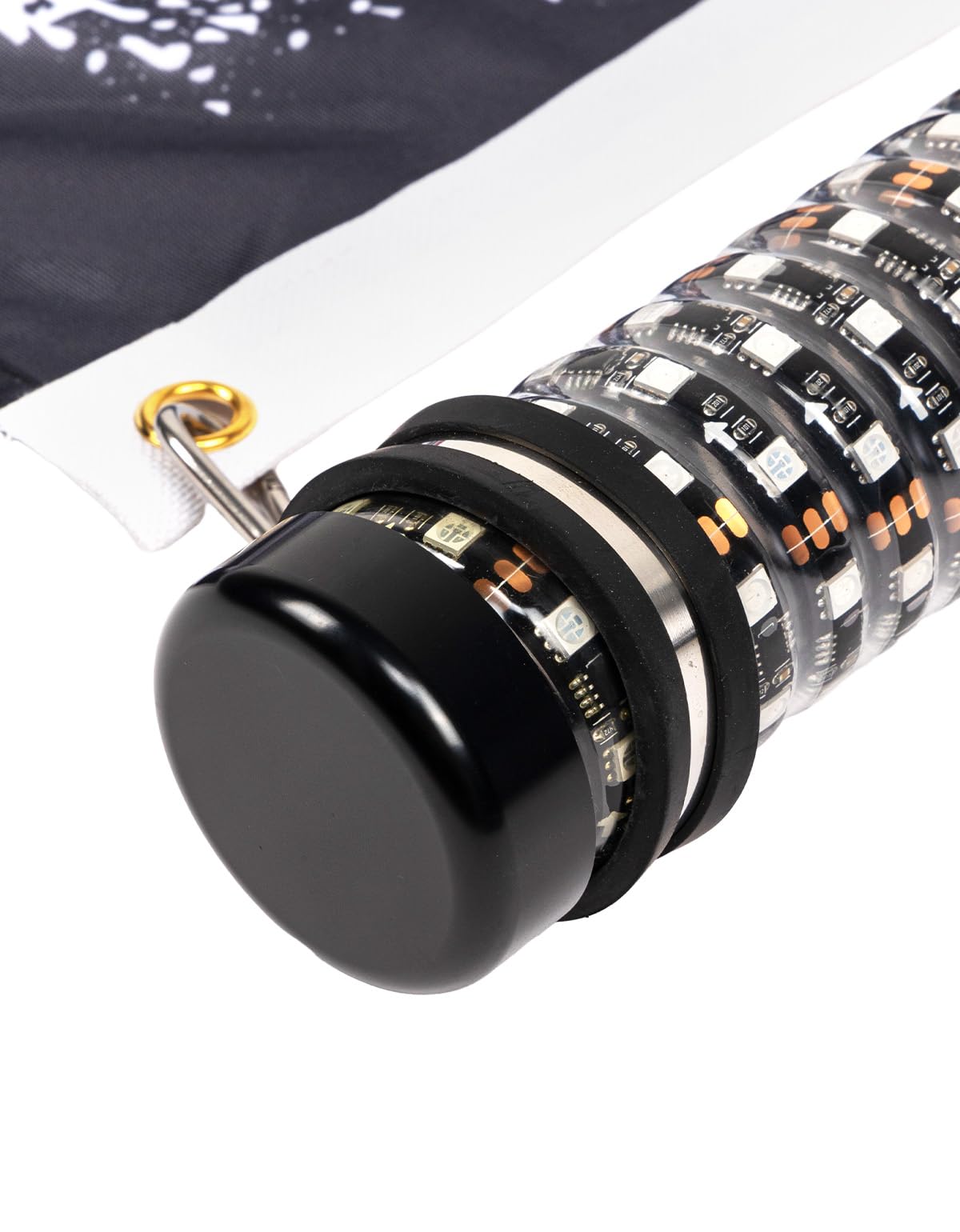 KEMIMOTO weather-resistant tube detail showing waterproof protection for longevity