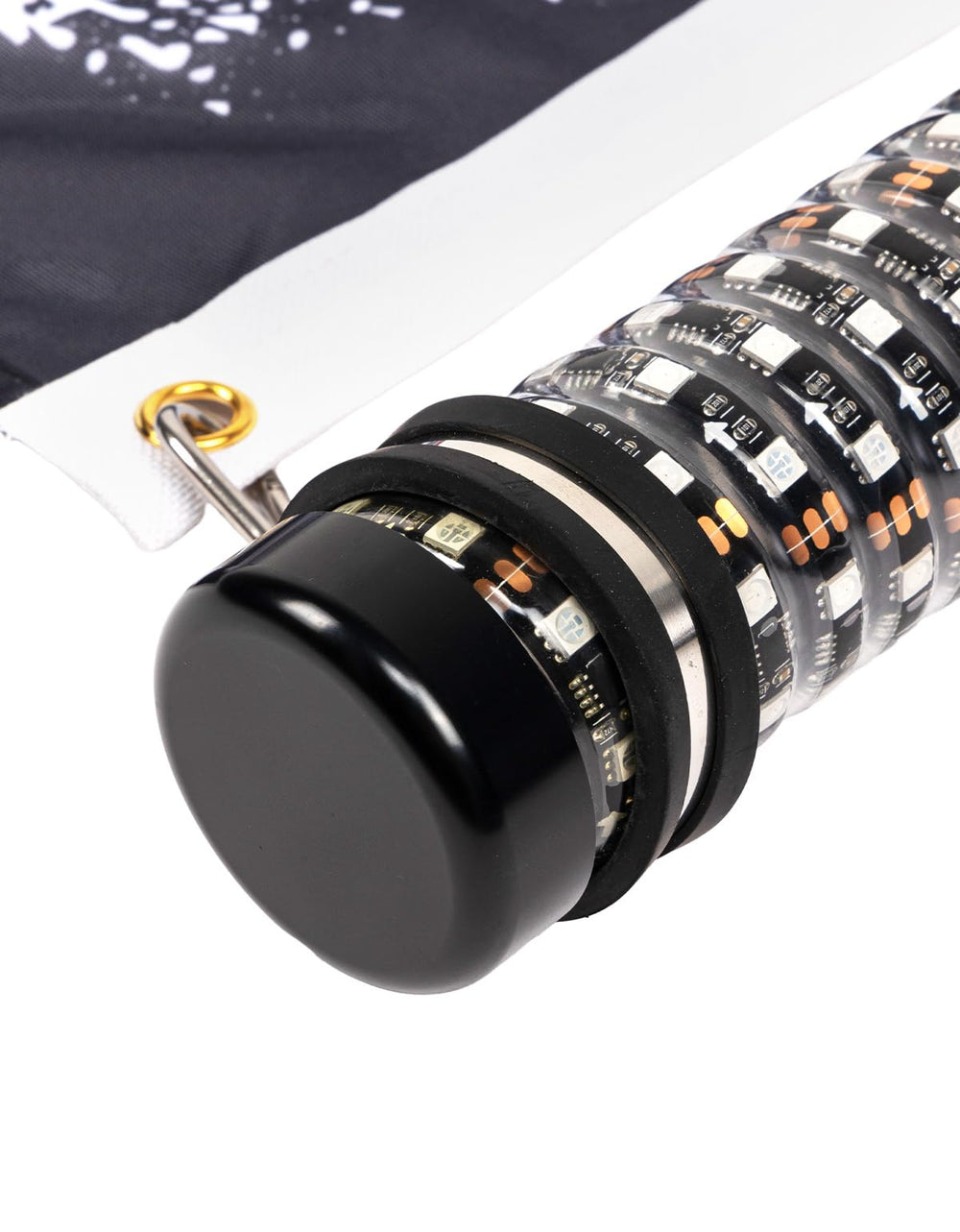 KEMIMOTO weather-resistant tube detail showing waterproof protection for longevity