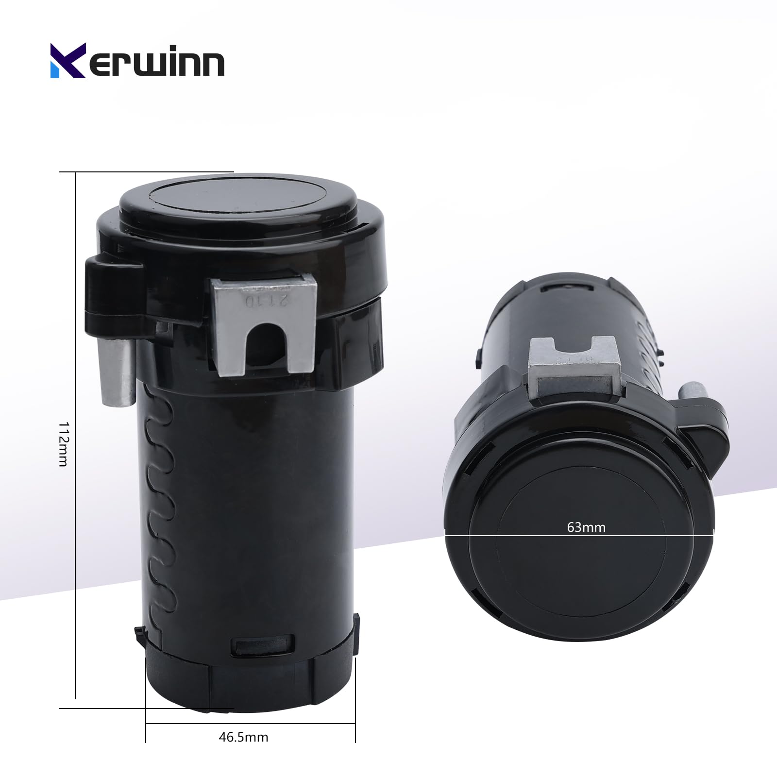 kerwinn rubber-sealed head close image showing waterproof protection and durability