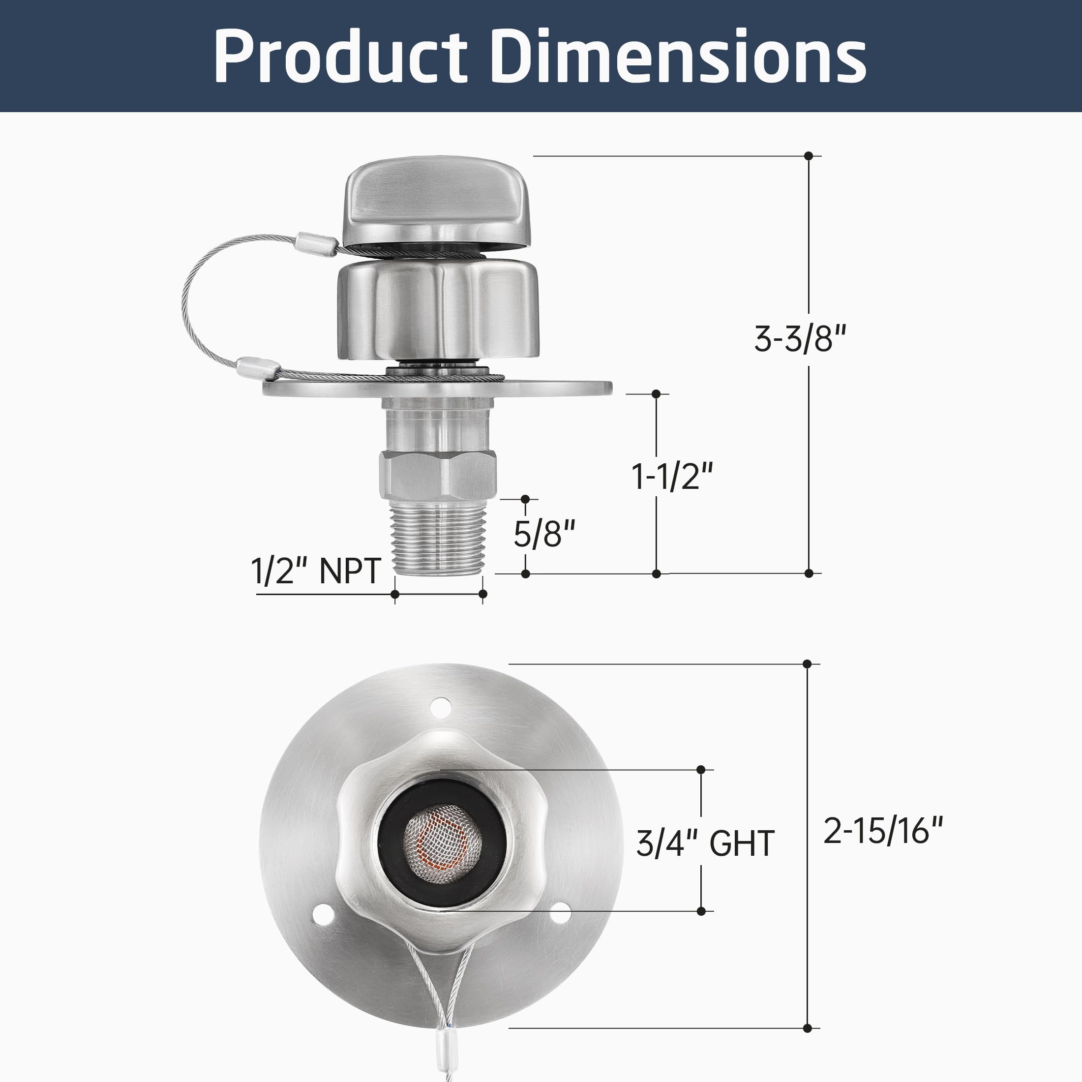 KES packaged kit showing spare valve and filter, ready for quick installation