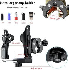 Kewig bottle in holder showing stability and anti-spill benefit