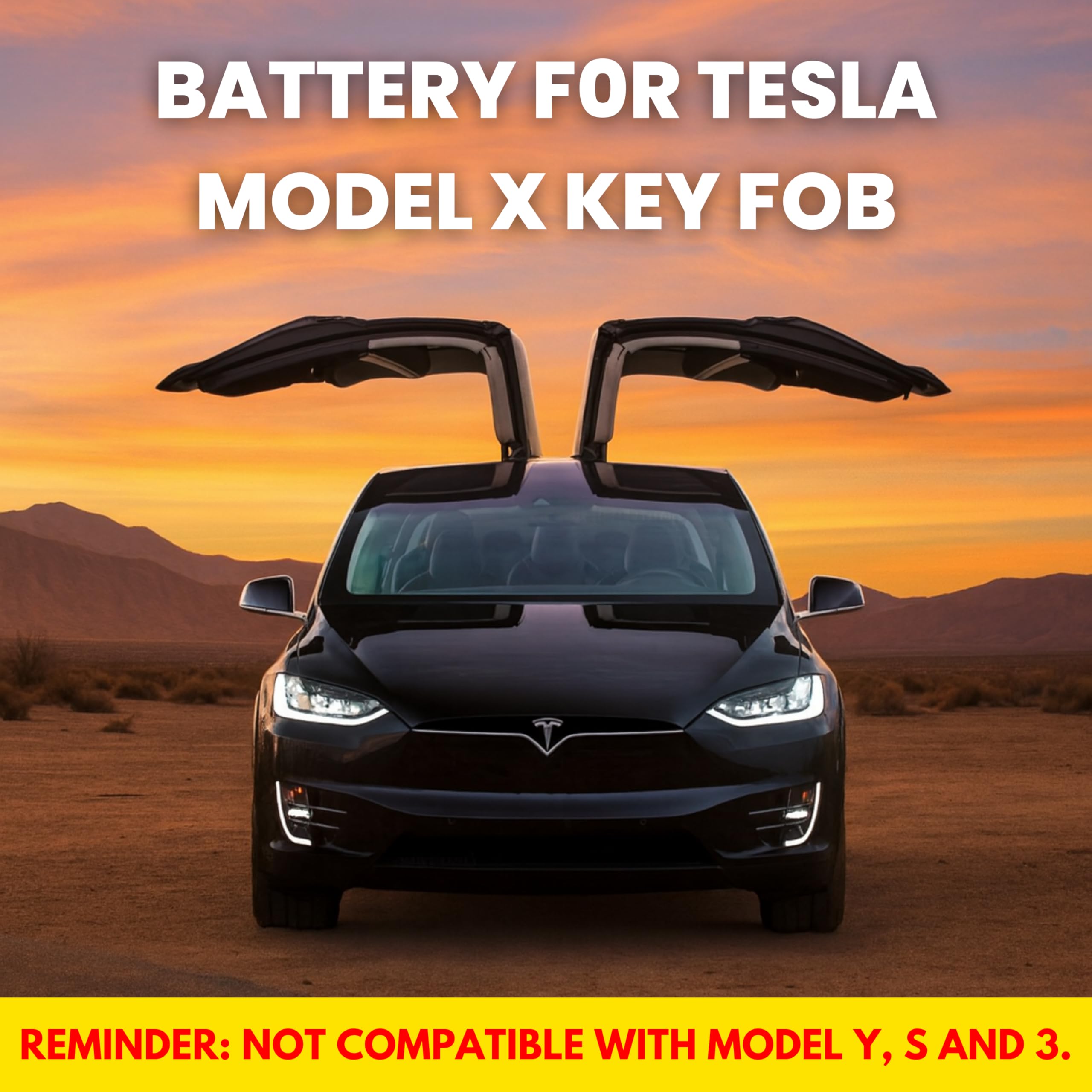 Key Battery Outlet battery side profile showing size for accurate fit and compatibility