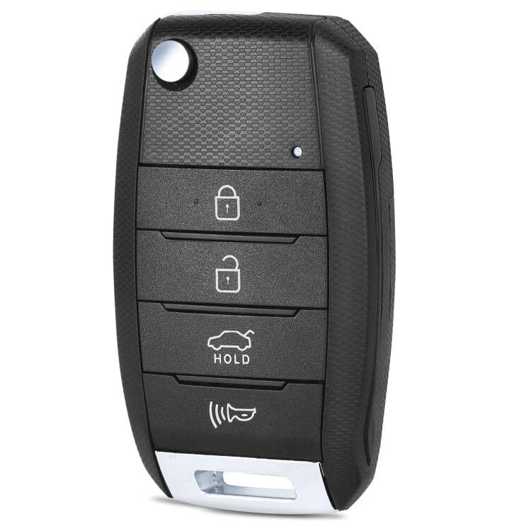 Keyecu textured button and housing close-up showing durable materials and responsive feel