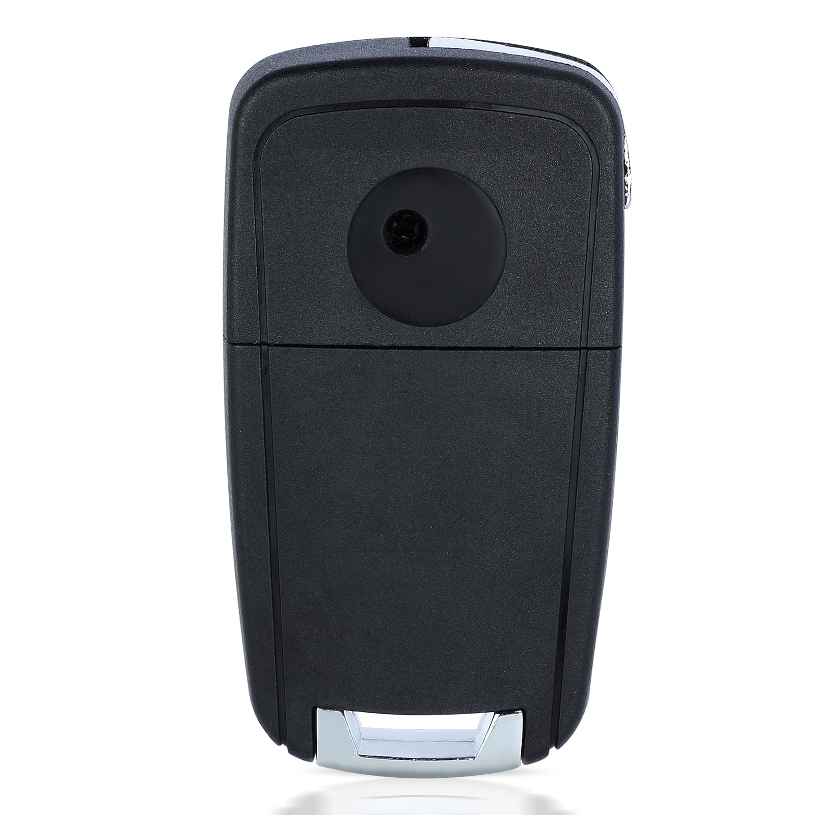 Keyecu remote open to show CR2032 battery compartment for easy replacement