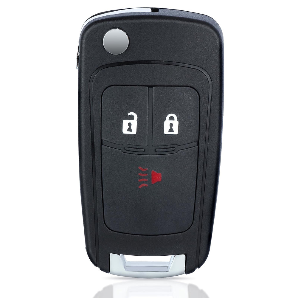 Keyecu remote held near Chevrolet Spark door illustrating use and convenience