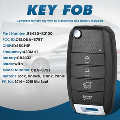 Keyecu close view of metal key blade and button arrangement, demonstrating ready-to-cut convenience