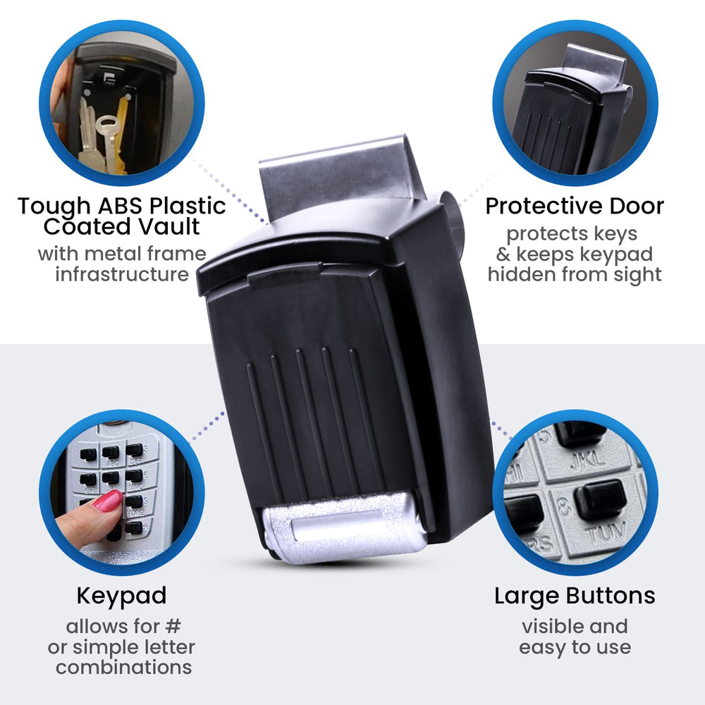 KeyGuard SL-591 open interior showing storage space for keys and small valuables