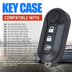 Keymall side view showing uncut key blade and durable housing strength