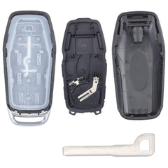 Keymall open shell with space for original board showing easy transfer benefit