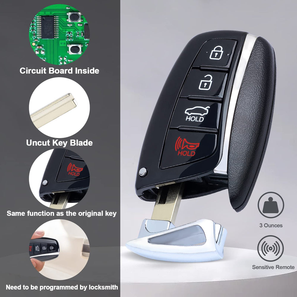 Keymall remote held in hand showing scale and ease-of-carried benefit