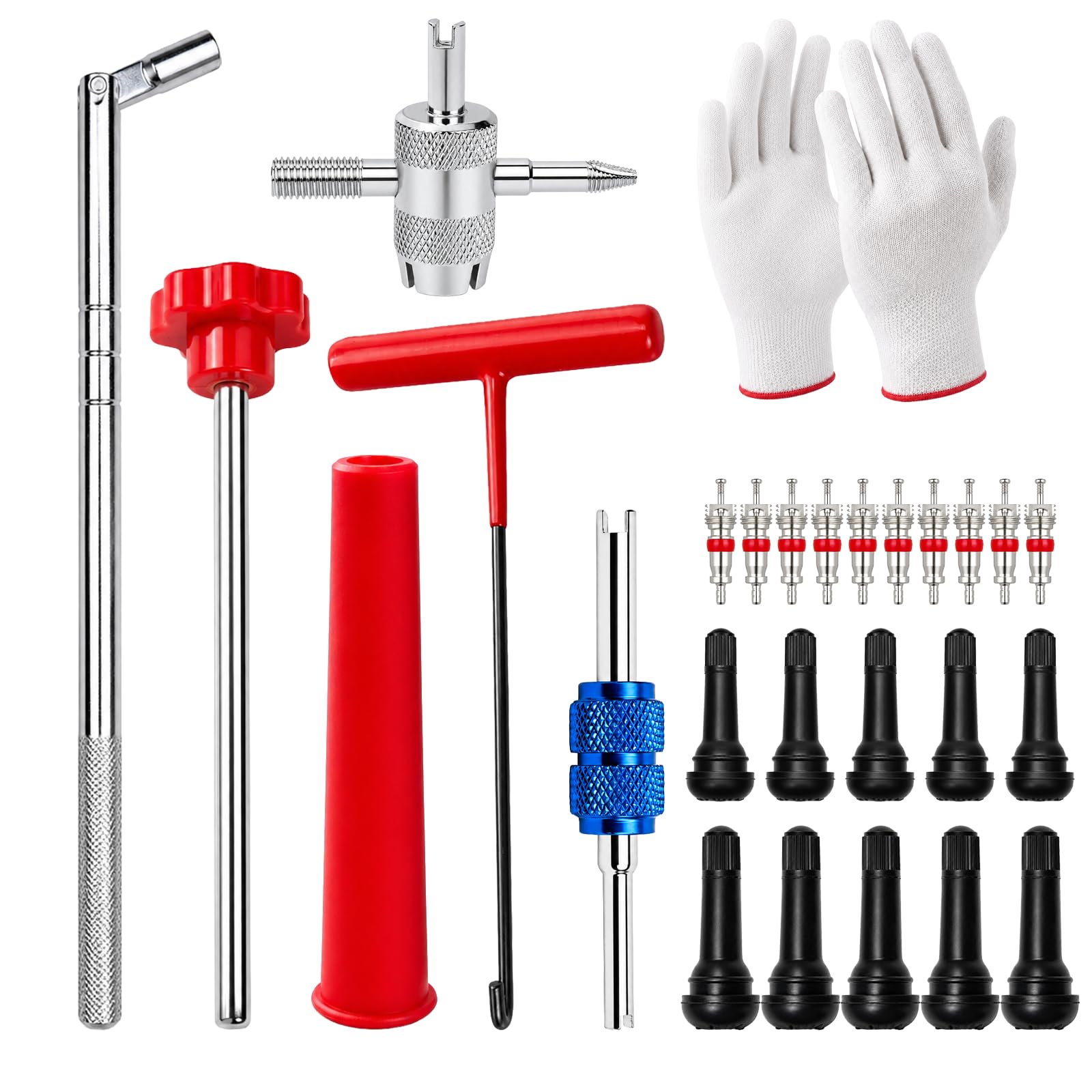 kiaikmc front view of complete valve stem tool kit showing compact organization and quick access