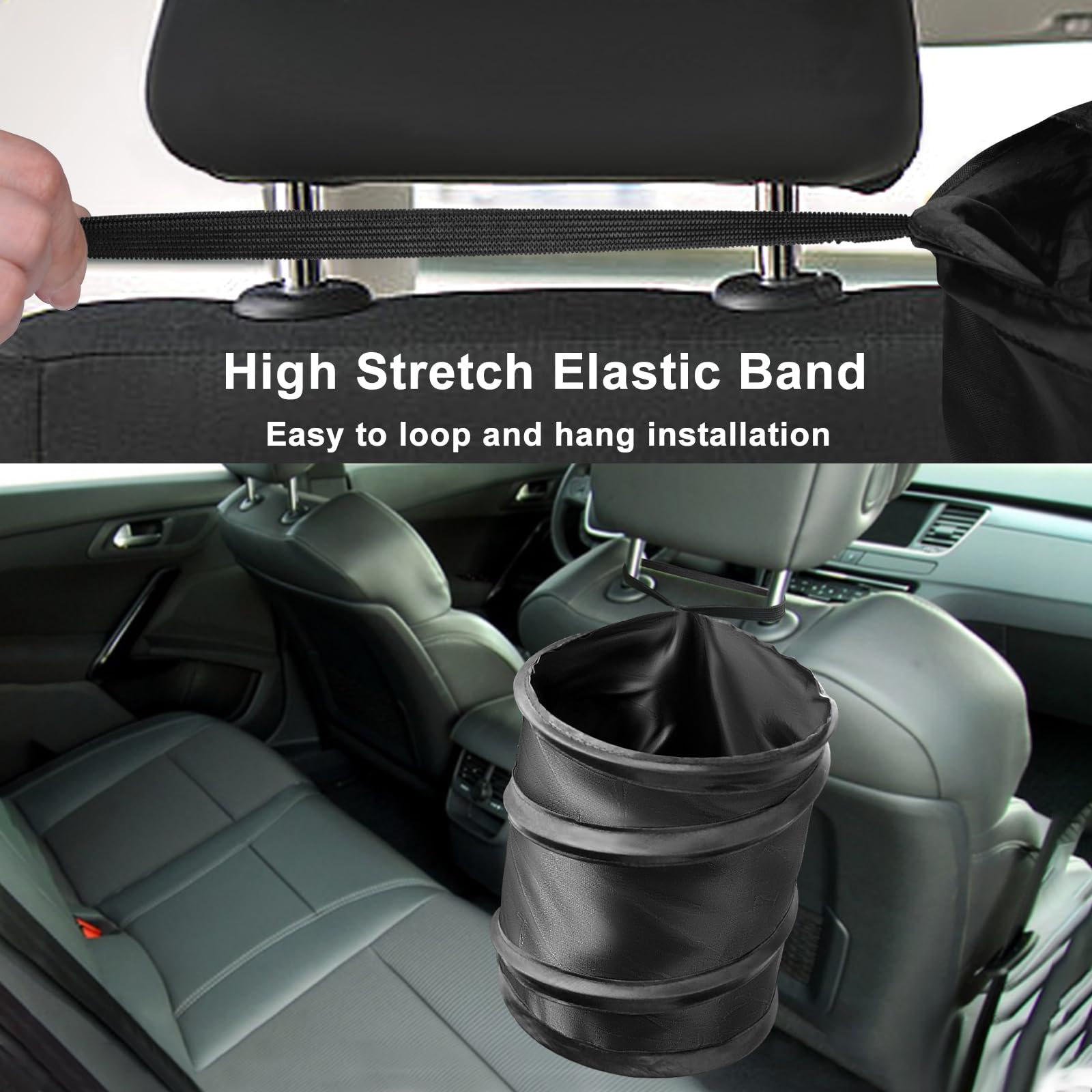 Kincown secured by Velcro base on car floor offering anti-slip placement