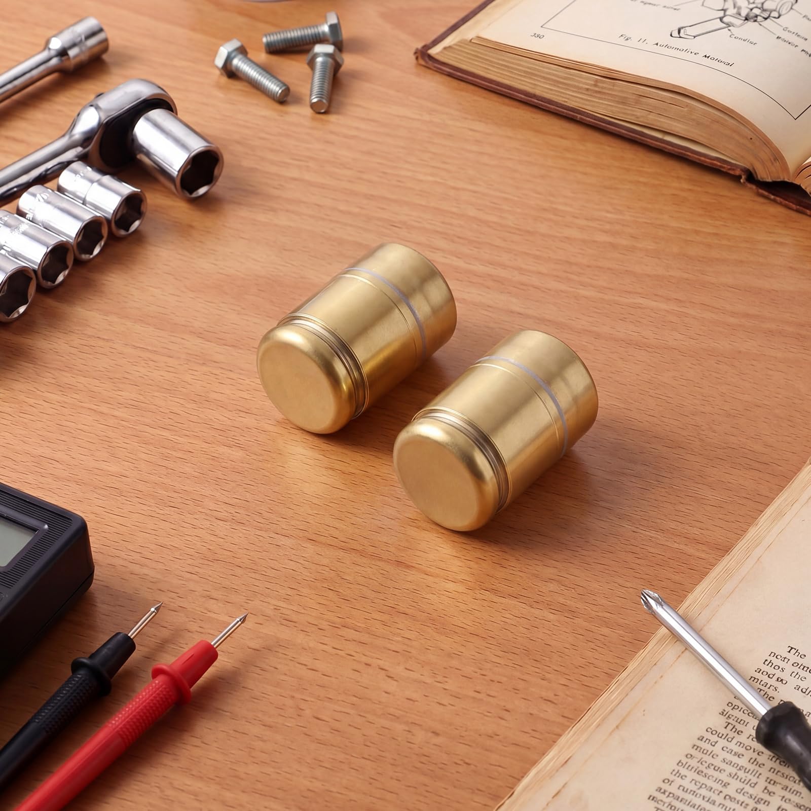 Kingdder floats on workbench in repair setting showing professional utility