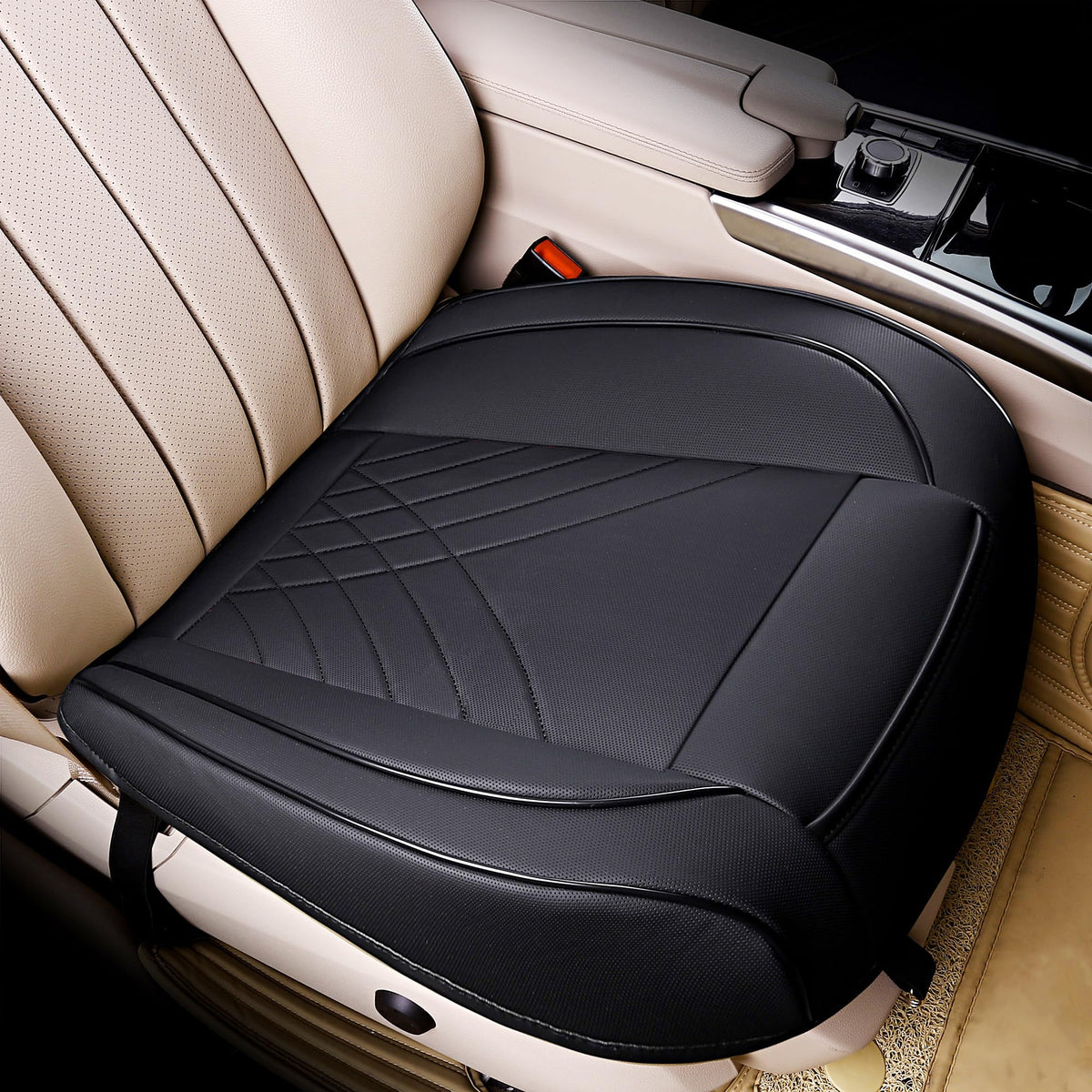 kingphenix front view showing full seat protection and clean fit